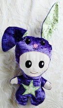 Boy and girl bunny onesy stuffed toy doll 6x10 - Sweet Pea