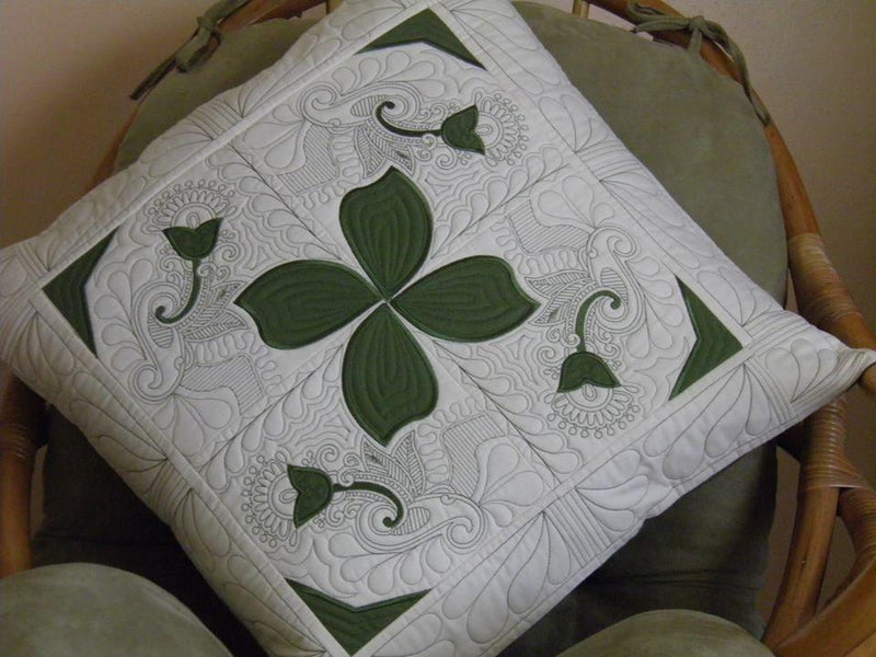 Machine Embroidery Design ITH - Paisley Fantasy Quilt