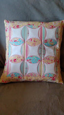 Cathedral windows cushion and quilt block 4x4 5x5 6x6 7x7 - Sweet Pea