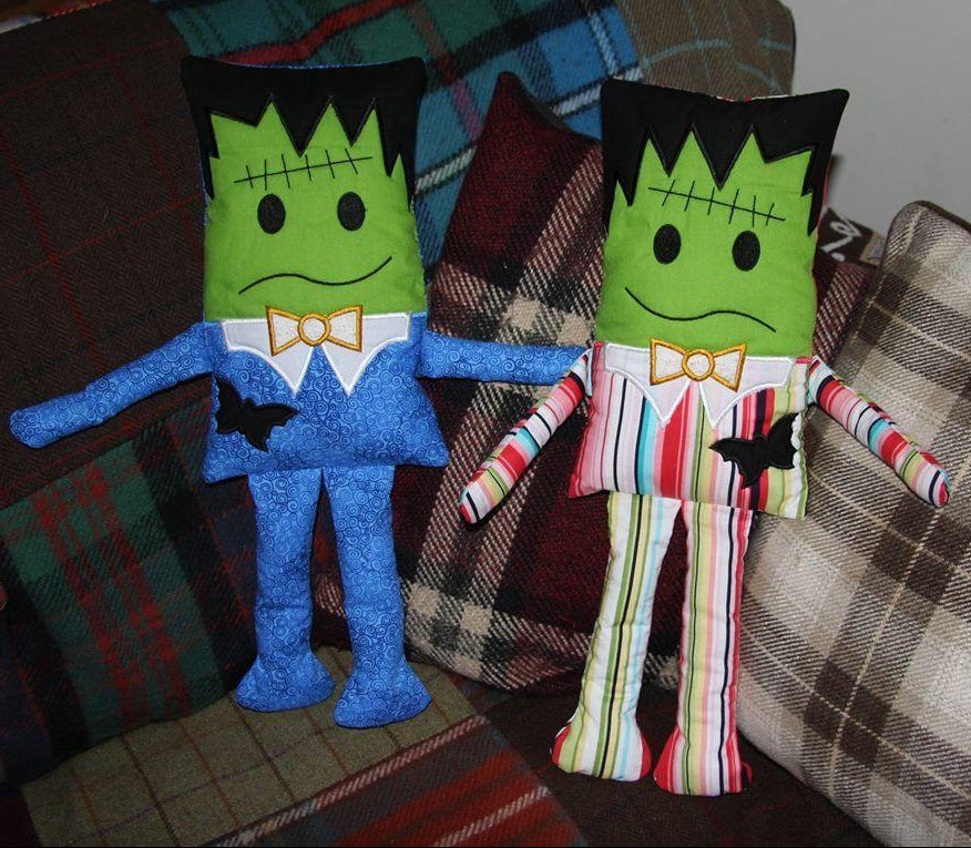 Frankenstein Stuffie 5x7 6x10 7x12 9.5x14 - Sweet Pea Australia In the hoop machine embroidery designs. in the hoop project, in the hoop embroidery designs, craft in the hoop project, diy in the hoop project, diy craft in the hoop project, in the hoop embroidery patterns, design in the hoop patterns, embroidery designs for in the hoop embroidery projects, best in the hoop machine embroidery designs perfect for all hoops and embroidery machines