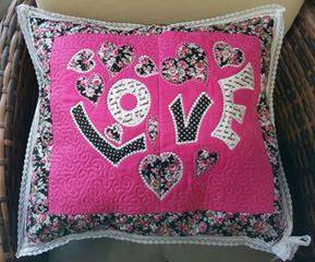 Love Cushion 5x7 6x10 8x12 - Sweet Pea