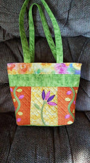 How Does Your Garden Grow Tote Bag 5x7 - Sweet Pea