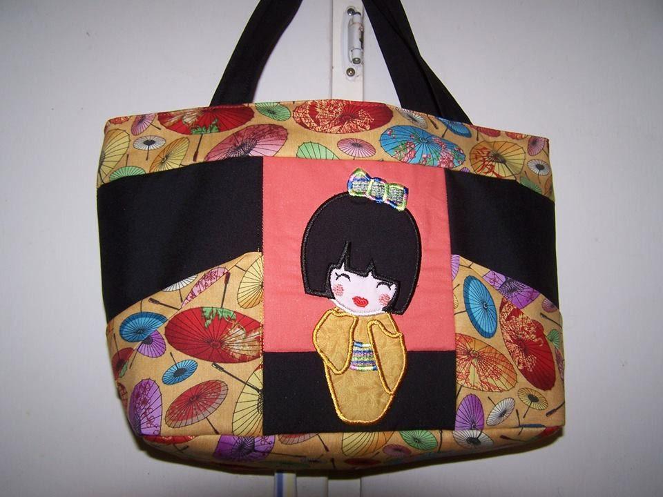 Geisha Origami Tote Bag 5x7 6x10 7x12 - Sweet Pea Australia In the hoop machine embroidery designs. in the hoop project, in the hoop embroidery designs, craft in the hoop project, diy in the hoop project, diy craft in the hoop project, in the hoop embroidery patterns, design in the hoop patterns, embroidery designs for in the hoop embroidery projects, best in the hoop machine embroidery designs perfect for all hoops and embroidery machines