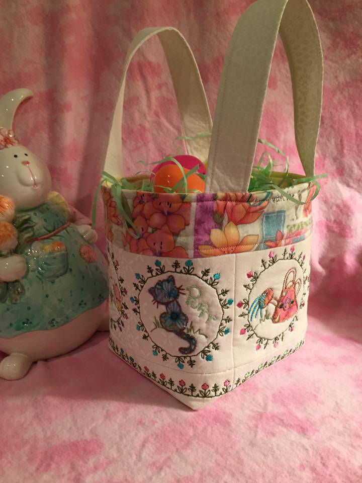 New Life Easter Basket 4x4 5x5 6x6 - Sweet Pea