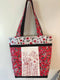 Spring Redwork Tote Bag 5x7 6x10 7x12 9x12 - Sweet Pea