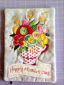 Happy Mother's Day mugrug 5x7 6x10 7x12 9.5x14 - Sweet Pea
