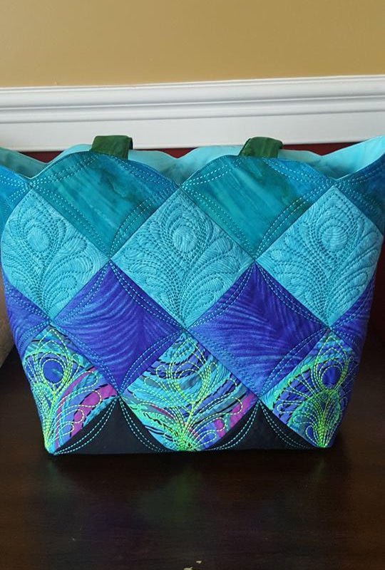 Hot Homemade peacock quilt