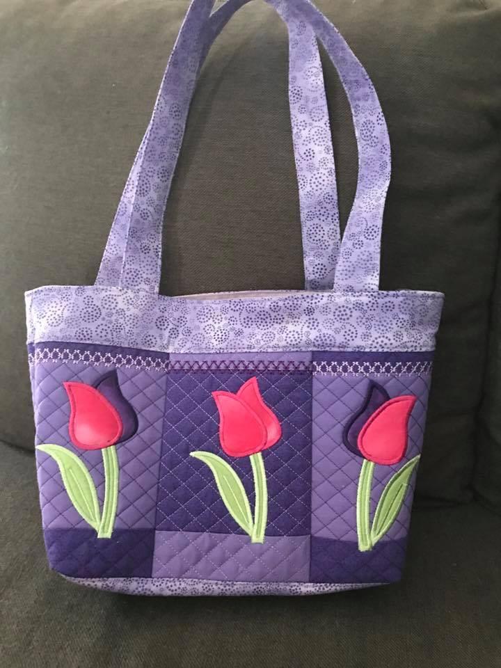 Tulip Bag 5x7 6x10 7x12 - Sweet Pea Australia In the hoop machine embroidery designs. in the hoop project, in the hoop embroidery designs, craft in the hoop project, diy in the hoop project, diy craft in the hoop project, in the hoop embroidery patterns, design in the hoop patterns, embroidery designs for in the hoop embroidery projects, best in the hoop machine embroidery designs perfect for all hoops and embroidery machines