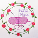 Handmade Wreaths Embroidery 4x4 5x5 6x6 7x7 | Sweet Pea.