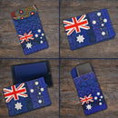 Australian Flag Tablet Cover & Phone Case 5x7 6x10 7x12 and 8x12 - Sweet Pea