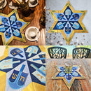 Hanukkah Dreidel Table Centre 5x7 6x10 7x12 | Sweet Pea.