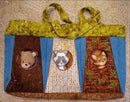 Woodland animal bag 5x7 6x10 7x12 - Sweet Pea