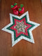Star Placemat 5x7 6x10 7x12 - Sweet Pea