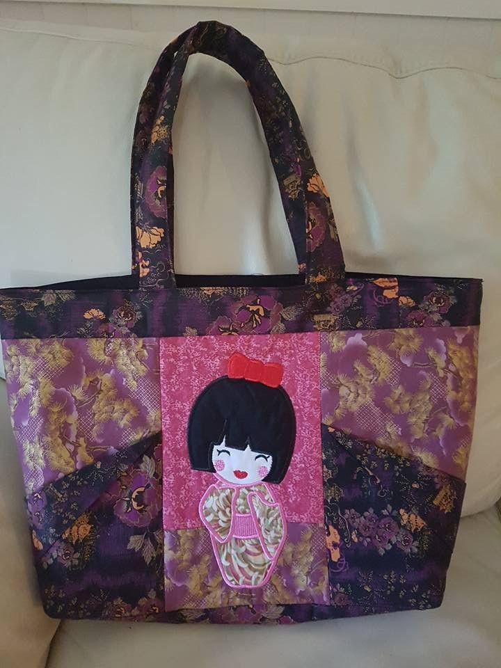 Geisha Origami Tote Bag 5x7 6x10 7x12 - Sweet Pea Australia In the hoop machine embroidery designs. in the hoop project, in the hoop embroidery designs, craft in the hoop project, diy in the hoop project, diy craft in the hoop project, in the hoop embroidery patterns, design in the hoop patterns, embroidery designs for in the hoop embroidery projects, best in the hoop machine embroidery designs perfect for all hoops and embroidery machines