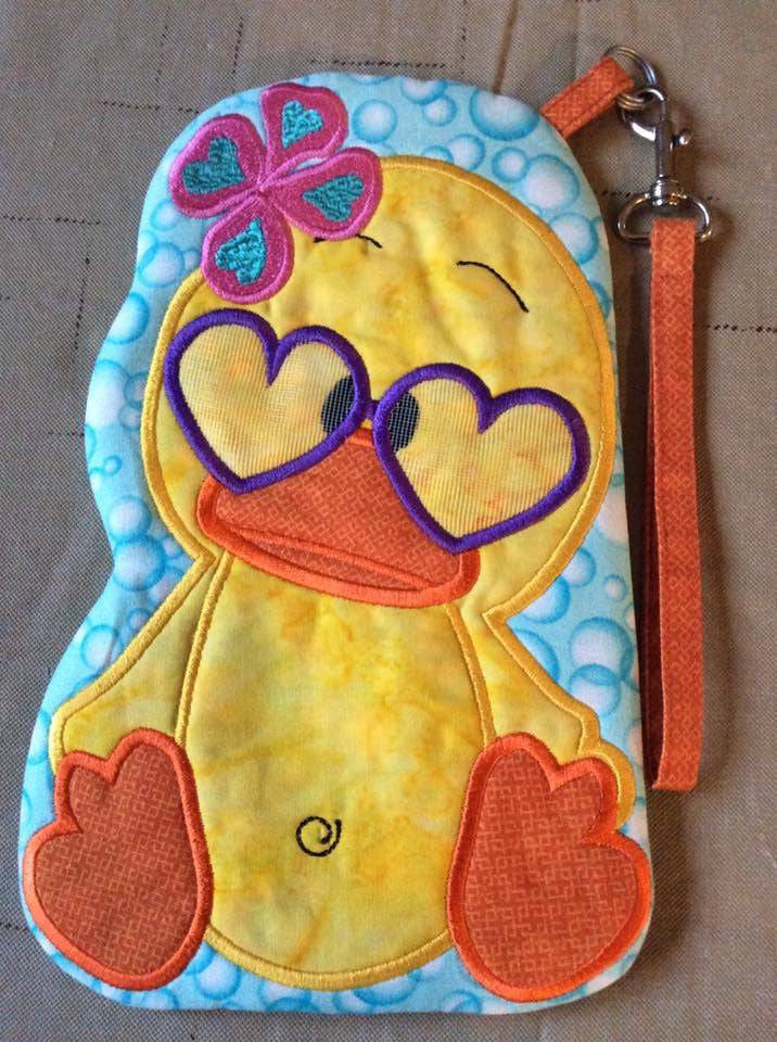 1pc Candy-colored Duck Themed Canvas Pouch With Zipper Closure, Suitable  For Women's Daily Use, Dating And Gift-giving, Can Be Used To Store All  Kinds Of Items Including Cosmetics, Pencils, Coins Etc.