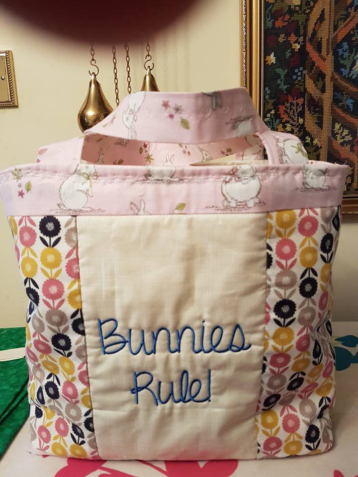 I Love Bunnies Bag 6x10 7x12 - Sweet Pea