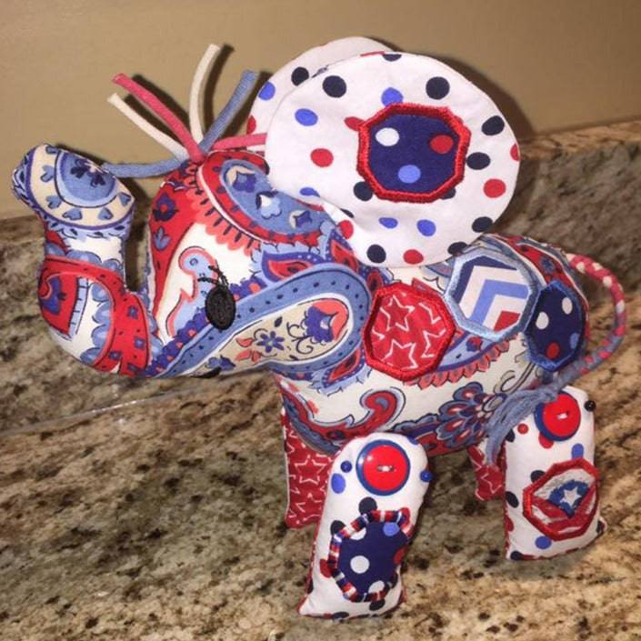 Evan the Elephant stuffed toy - Sweet Pea