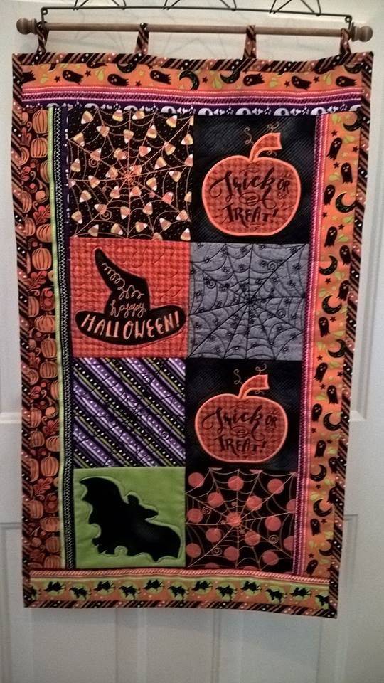 Spiders Web Quilt Blocks and Table Runner 4x4 5x5 6x6 7x7 - Sweet Pea