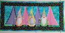Christmas Gnome Table Runner 5x7 6x10 7x12 - Sweet Pea In The Hoop Machine Embroidery Design