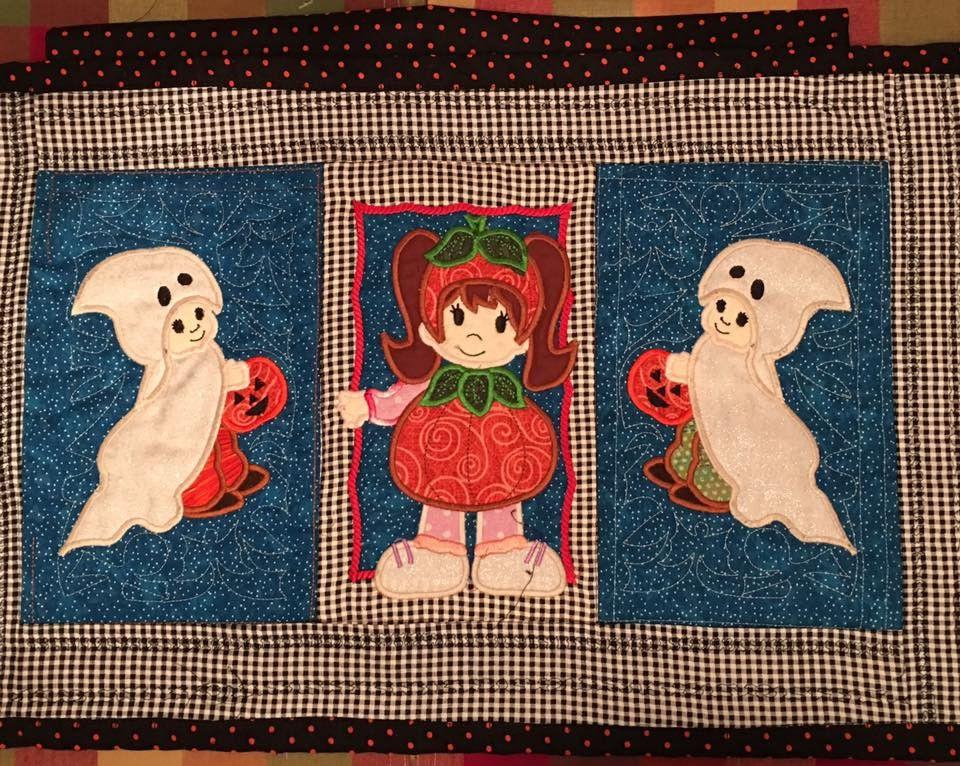 Pumpkin Girl Mugrug 6x10 7x12 9.5x14 - Sweet Pea Australia In the hoop machine embroidery designs. in the hoop project, in the hoop embroidery designs, craft in the hoop project, diy in the hoop project, diy craft in the hoop project, in the hoop embroidery patterns, design in the hoop patterns, embroidery designs for in the hoop embroidery projects, best in the hoop machine embroidery designs perfect for all hoops and embroidery machines