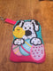 Easter puppy zipper purse 5x7 and 6x10 - Sweet Pea