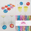 Drink Markers 4x4 - Sweet Pea