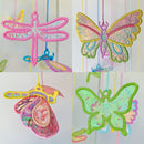 3D Dragonfly & Butterfly Hanger 5x7 | Sweet Pea.