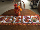 Leaf Quilt Block and Table Runner 6x10 7x12 9.5x14 - Sweet Pea