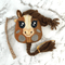 Horse/Unicorn or Pegasus Purse 4x4 5x5 - Sweet Pea