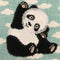 Panda Quilt 5x5 6x6 7x7 - Sweet Pea