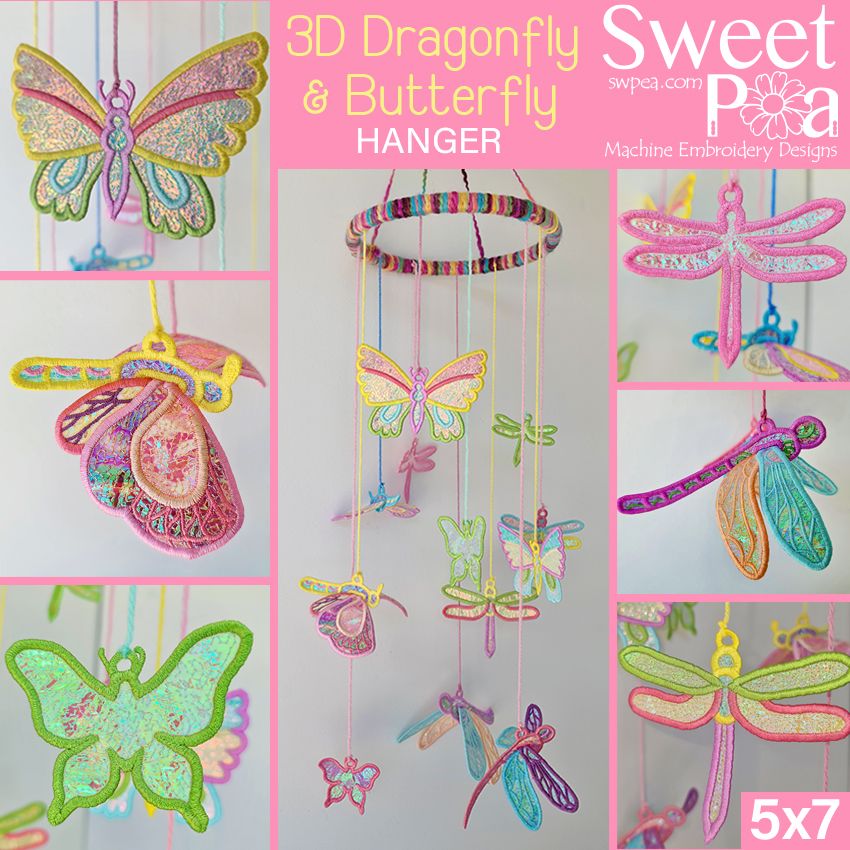 Mylar Embroidery Sheets - 2PACK | Sweet Pea.