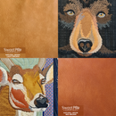 North American Wildlife Runner 5x7 6x10 7x12 - Sweet Pea In The Hoop Machine Embroidery Design