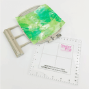 Machine Embroidery Ruler for 4x4 hoop - Sweet Pea