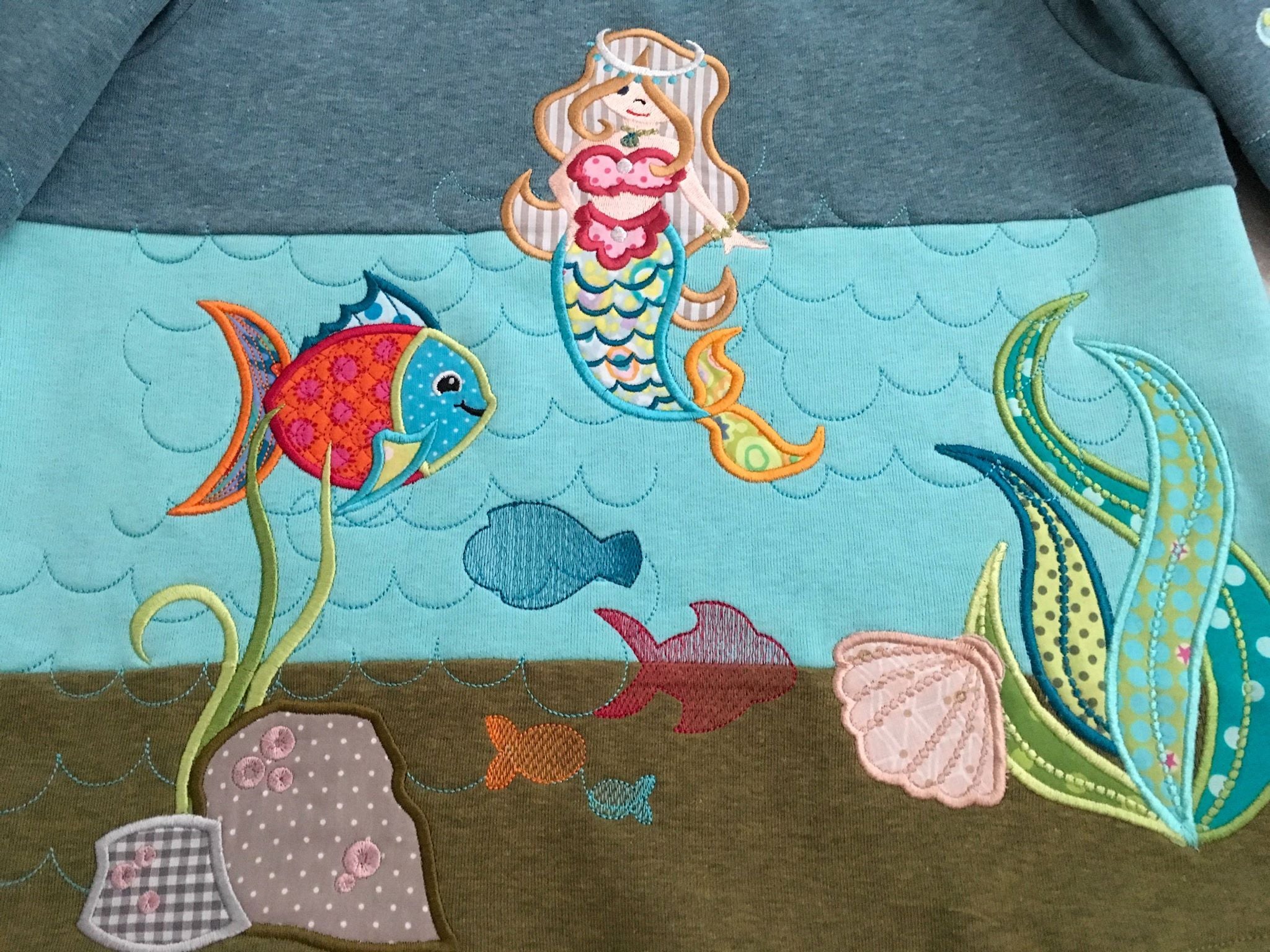 UNDER THE SEA Kit hotsell | Patchwork | Applique