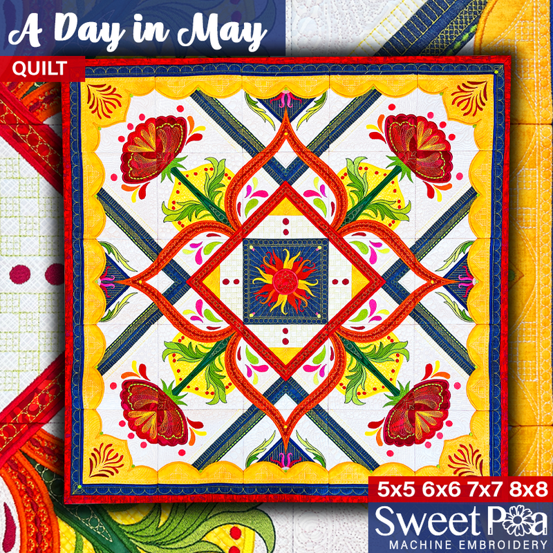 A Day In May quilt sizes