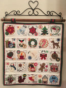 Christmas Advent Calendar Quilt Assembly Instructions - Sweet Pea