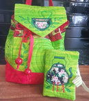 Wallet & Mug Bag Set - Sweet Pea