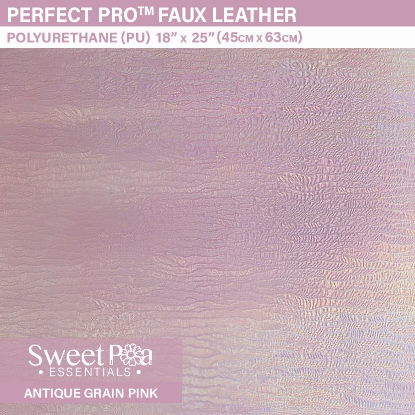 Perfect Pro™ Faux Leather -Antique Grain Pink 0.8mm - Sweet Pea Australia In the hoop machine embroidery designs. in the hoop project, in the hoop embroidery designs, craft in the hoop project, diy in the hoop project, diy craft in the hoop project, in the hoop embroidery patterns, design in the hoop patterns, embroidery designs for in the hoop embroidery projects, best in the hoop machine embroidery designs perfect for all hoops and embroidery machines