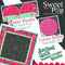 Arched Quilt Border Block 5x5 6x6 and 7x7 - Sweet Pea