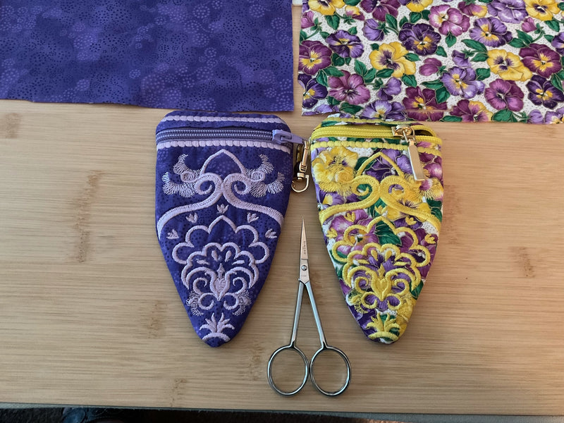 DIY Beginner Embroidery Kit for Making Scissors Case Easy -  UK in 2023