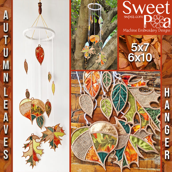 Autumn Leaves Hanger 5x7 6x10 | Sweet Pea.