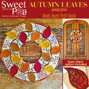Autumn Leaves Wreath 5x5 6x6 7x7 8x8 | Sweet Pea.