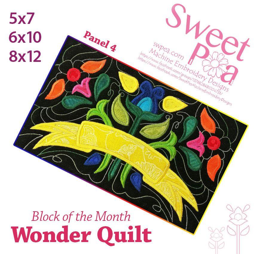 BOM Block of the month wonder quilt block 4 - Sweet Pea Australia In the hoop machine embroidery designs. in the hoop project, in the hoop embroidery designs, craft in the hoop project, diy in the hoop project, diy craft in the hoop project, in the hoop embroidery patterns, design in the hoop patterns, embroidery designs for in the hoop embroidery projects, best in the hoop machine embroidery designs perfect for all hoops and embroidery machines