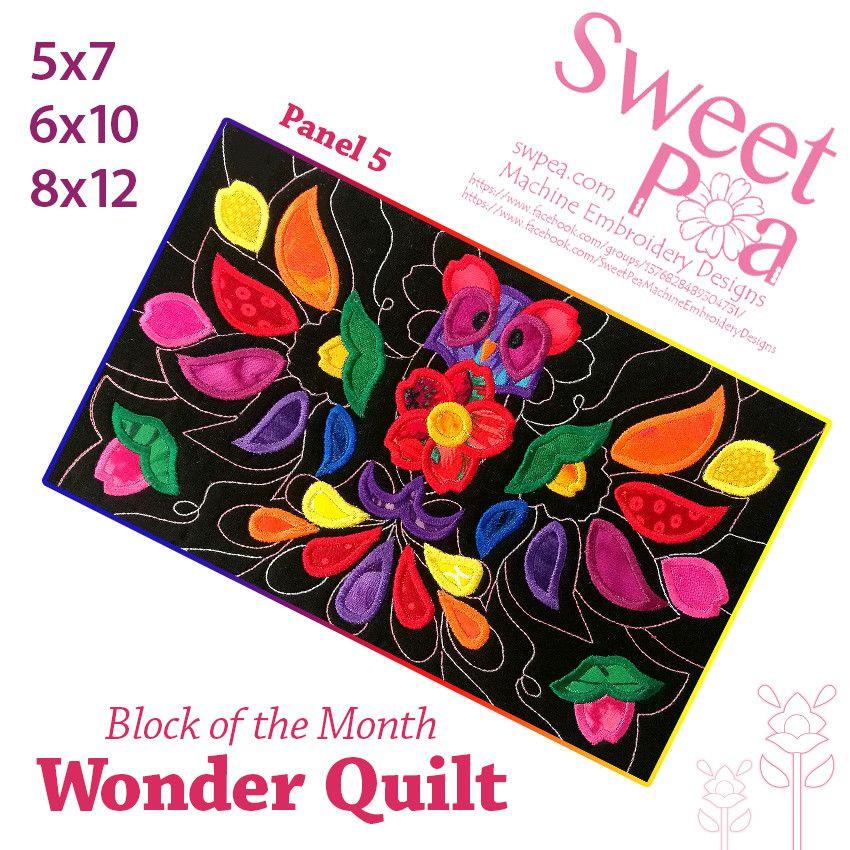 BOM Block of the month wonder quilt block 5 - Sweet Pea Australia In the hoop machine embroidery designs. in the hoop project, in the hoop embroidery designs, craft in the hoop project, diy in the hoop project, diy craft in the hoop project, in the hoop embroidery patterns, design in the hoop patterns, embroidery designs for in the hoop embroidery projects, best in the hoop machine embroidery designs perfect for all hoops and embroidery machines