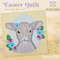 BOW Easter Quilt - Block 3 - Sweet Pea In The Hoop Machine Embroidery Design