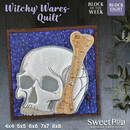 witchy wares halloween bow block 8