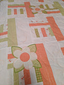 Pretty as a Flower Quilt 5x7 6x10 7x12 - Sweet Pea