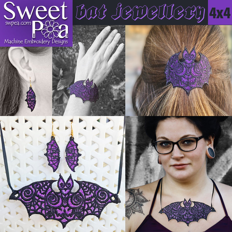 Bat Jewellery 4x4 | Sweet Pea.