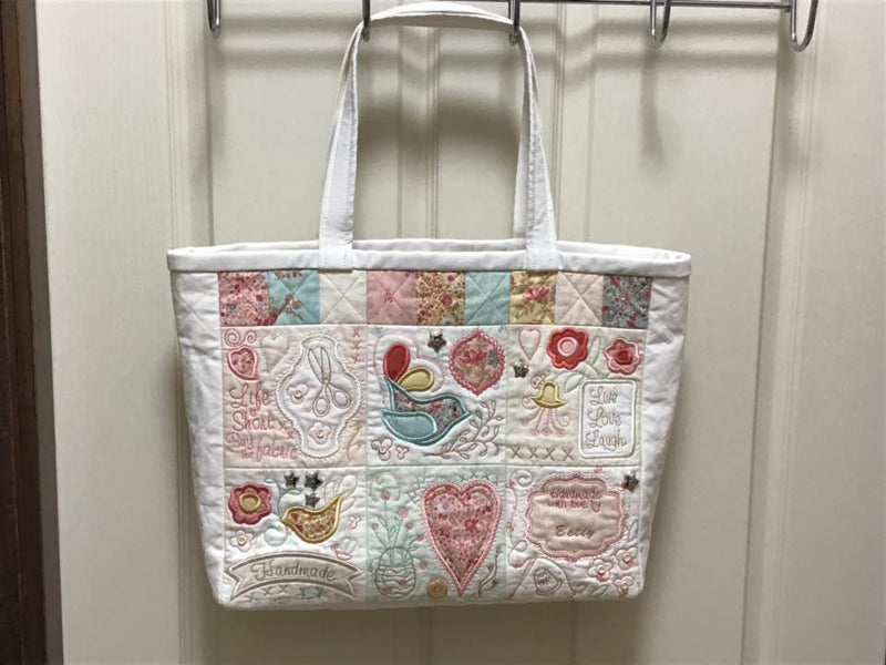 Buy Cotton Handmade Quilted Tote Shopping Bag, Floral Print Cotton Market  Bag, Jhola Baho Hippie Bag, Market Bag, Quilted Tote Bag Shoulder Bag  Online in India - Etsy