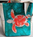 Turtle Reflections Bag 6x10 7x12 and 9.5x14 - Sweet Pea